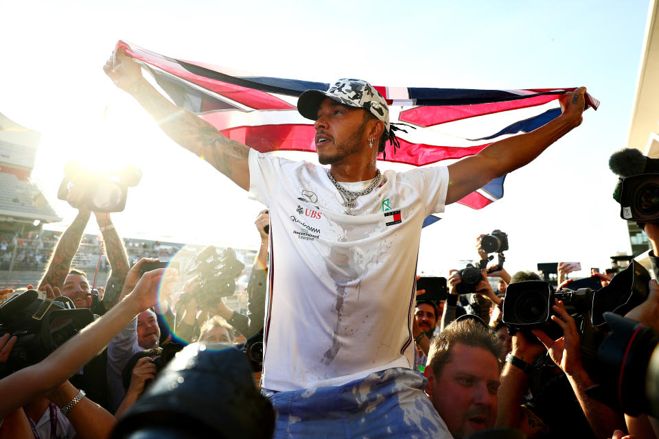 Grand Prix des États-Unis - La gloire de Lewis Hamilton