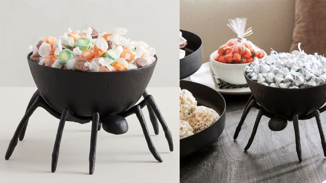 spider shaped candy bowl