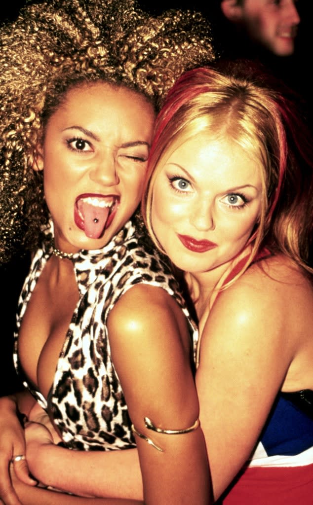 Mel B and Geri Halliwell 