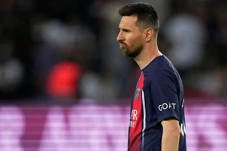 Lionel Messi se despidió del PSG con un sabor agridulce: campeón pero criticado (AP Foto/Michel Euler)