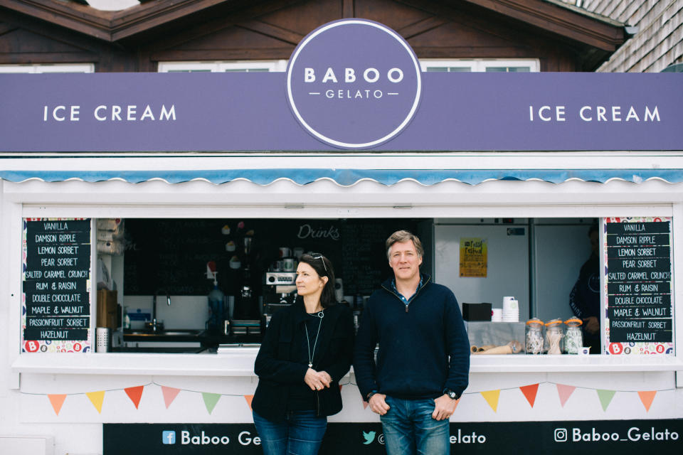 Baboo Gelato is one of the firms being celebrated by the Small Business Campaign.