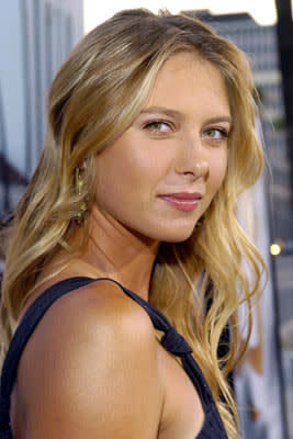 Maria Sharapova at the Beverly Hills premiere of Universal Pictures' Wimbledon