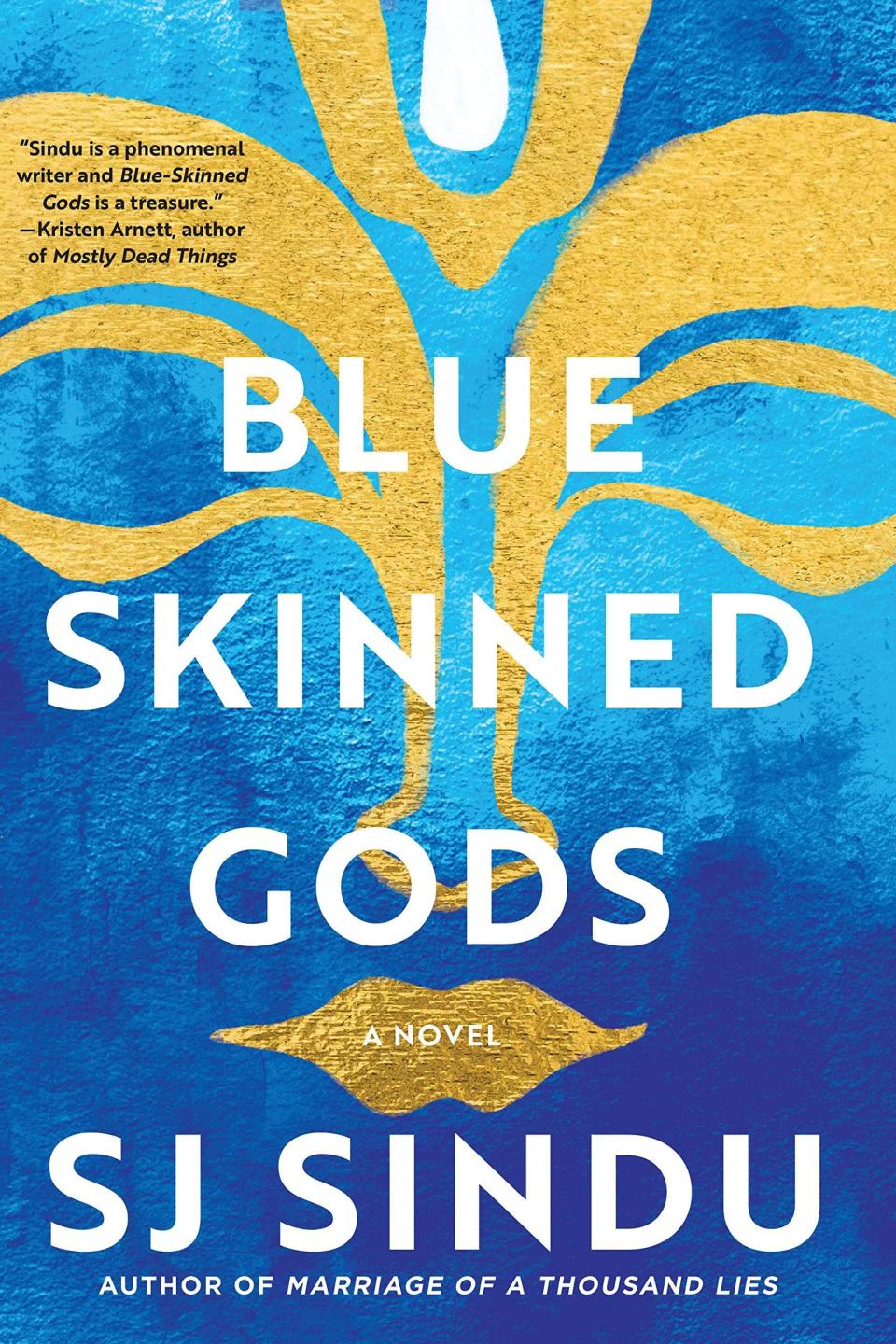 24) <i>Blue-Skinned Gods</i> by SJ Sindu