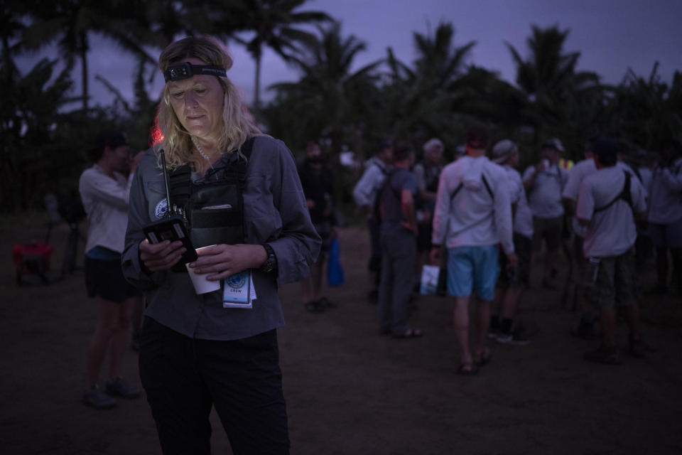 Lisa Hennessy during the 2019 Eco-Challenge adventure race in Fiji on Tuesday, September 10, 2019. (Corey Rich/Amazon)