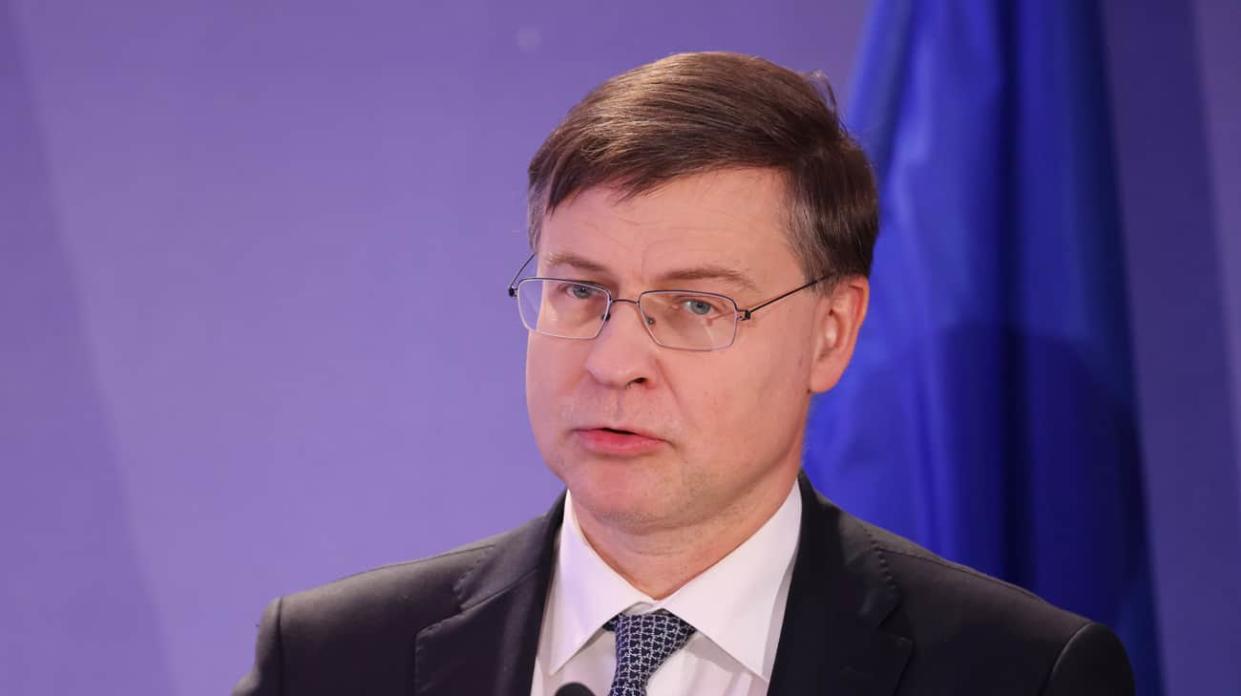 Valdis Dombrovskis, Vice President of the European Commission. Stock photo: Getty Images