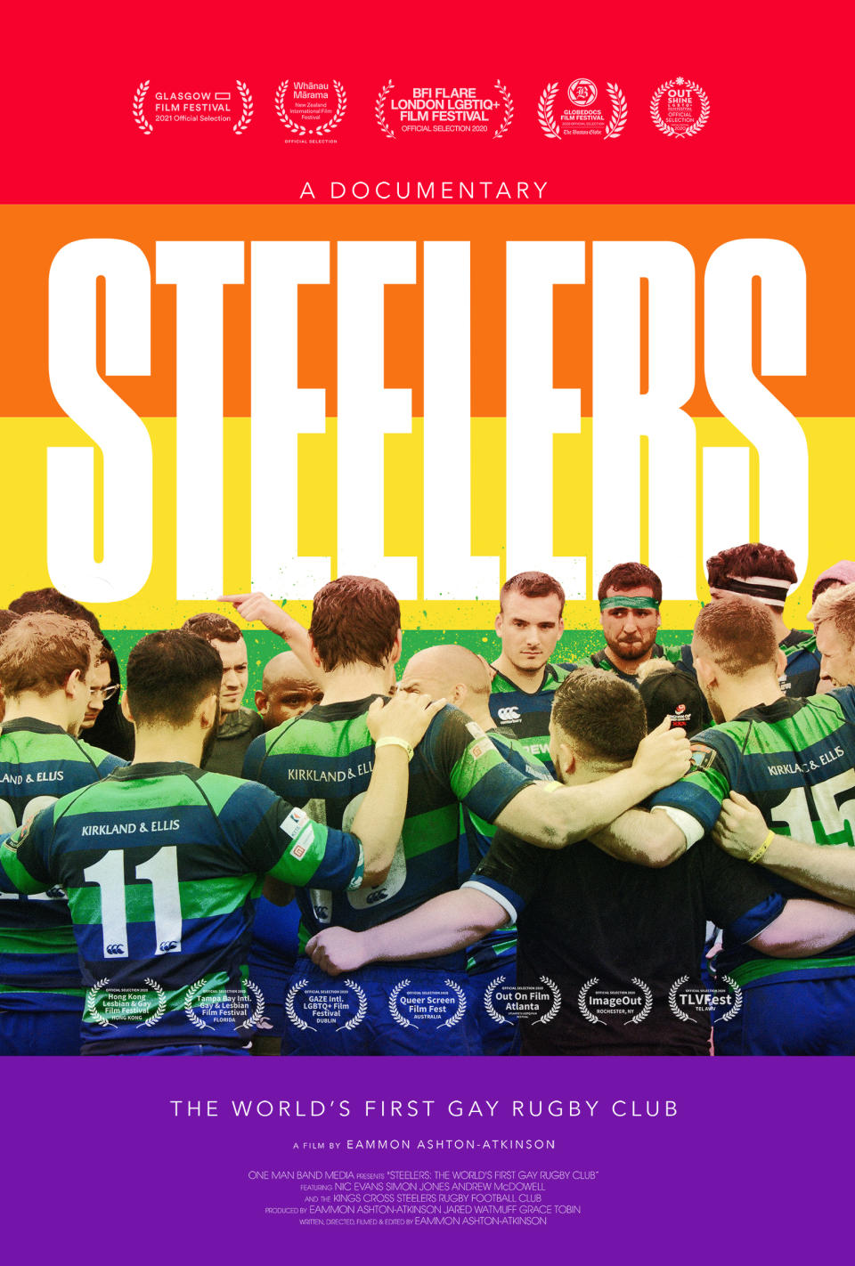 Steelers follows three personal stories from the Kings Cross Steelers rugby club in a film about finding happiness and belonging (Amazon Prime Video)