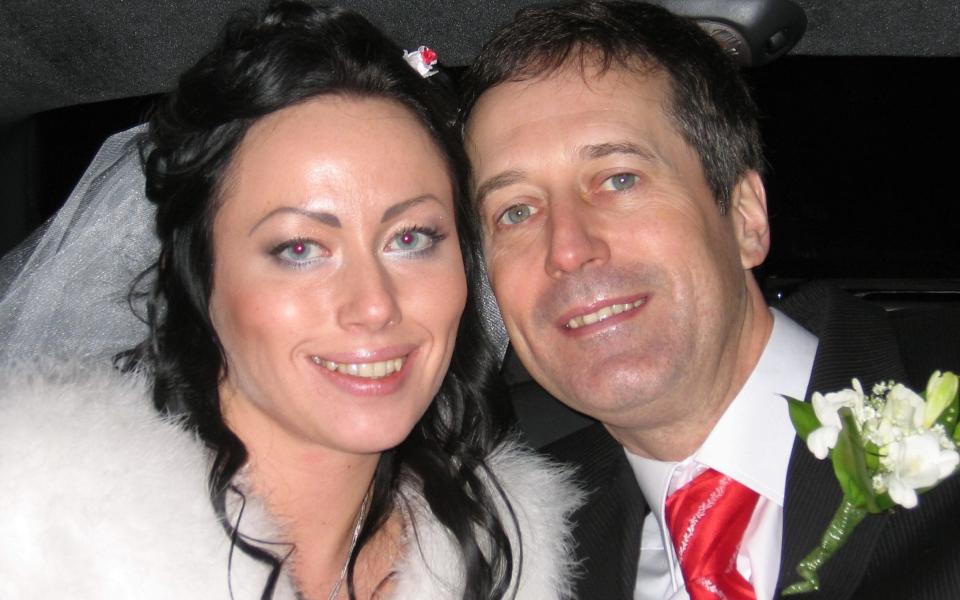 Wealthy businessman murdered by his lap dancer internet bride on first anniversary, inquest hears