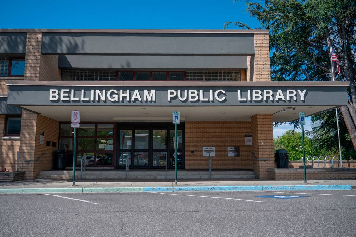 The Bellingham Public Library on Monday, June 7, 2021, in Bellingham, Wash.