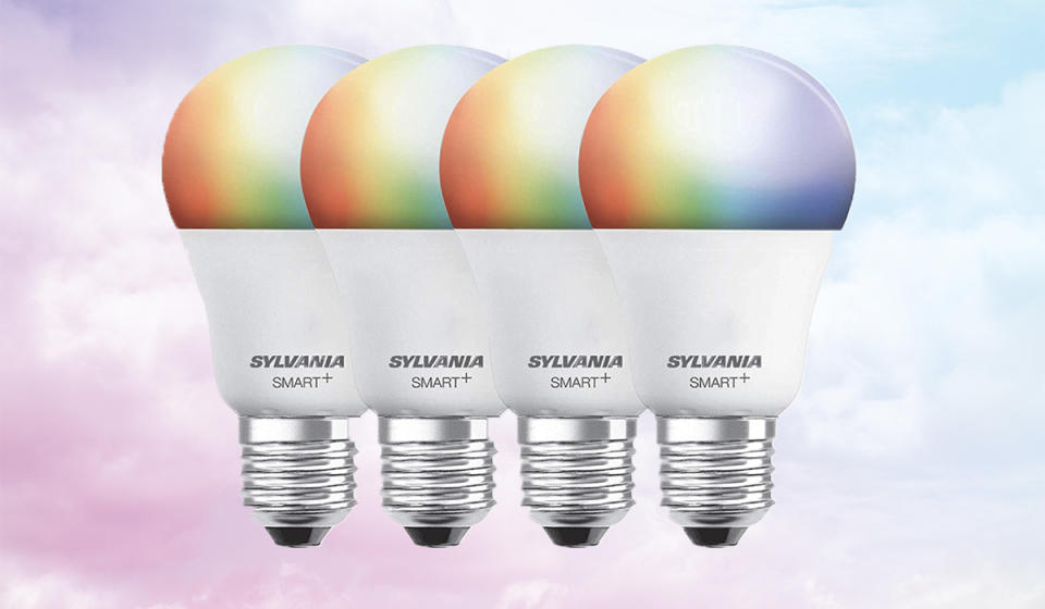 Color your world with these dimmable smart bulbs. (Photo: Amazon)