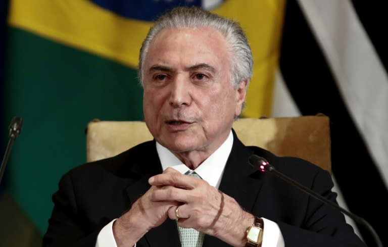 Brazil's President Michel Temer