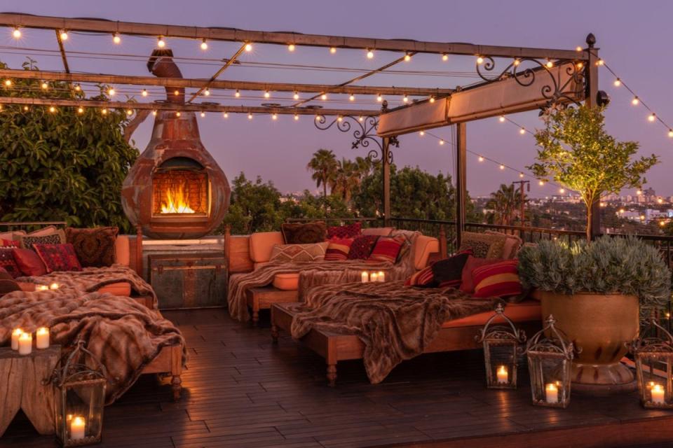 Lose hours on the rooftop of Petit Ermitage (Visit WeHo)