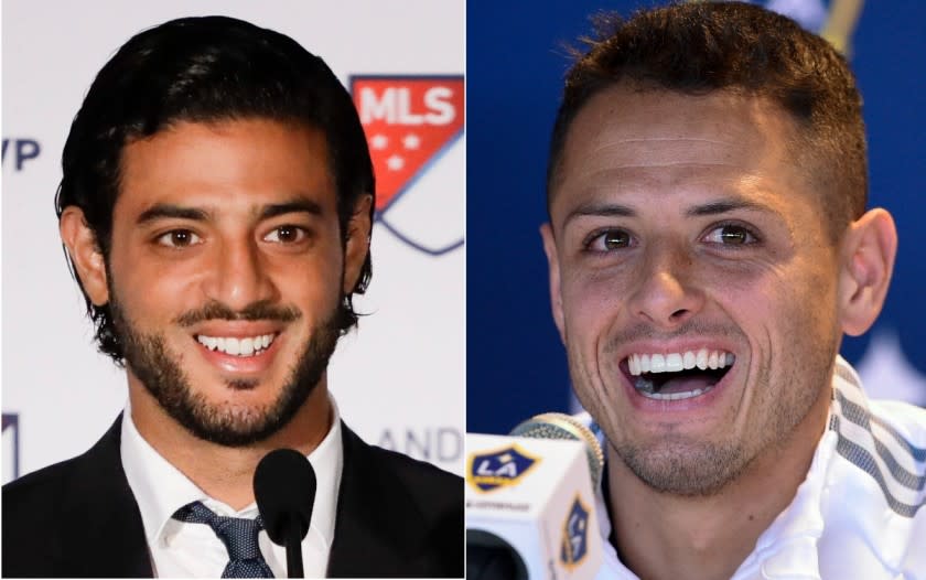 Carlos Vela, Javier "Chicharito" Hernández