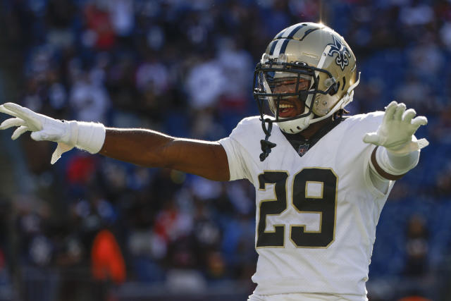 Saints CB Paulson Adebo says he's day-to-day with an ankle injury