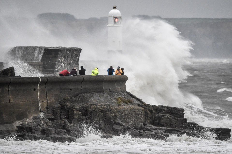 <em>Storm Callum has been battering the UK (Picture: Ben Birchall/PA Wire)</em>