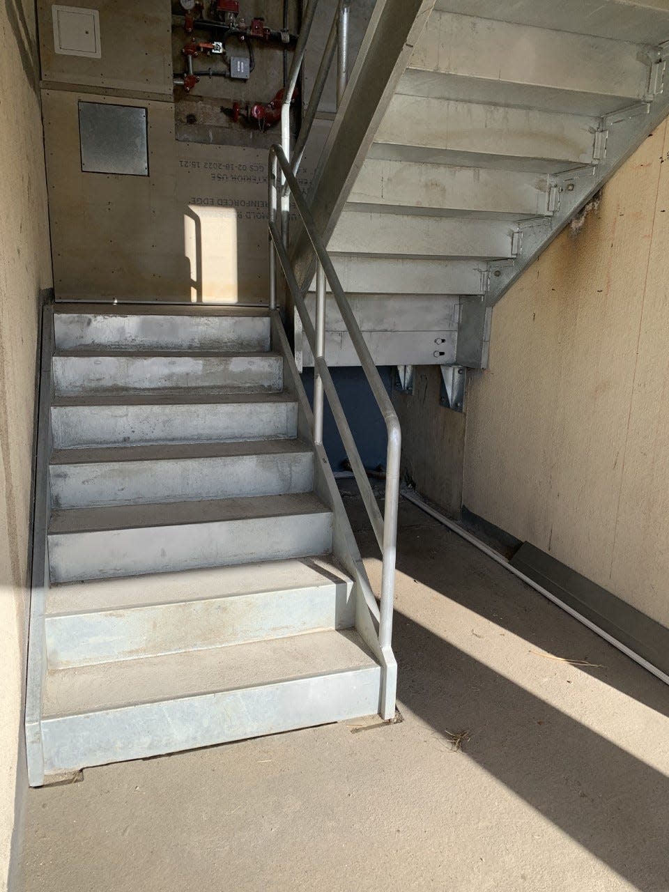 New stairs have been installed at Pelican Watch condos in Carolina Beach.