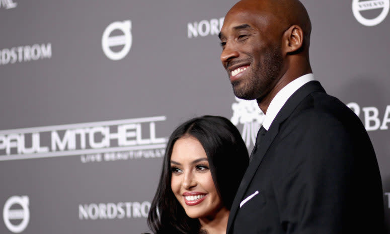 Kobe Bryant on the red carpet.