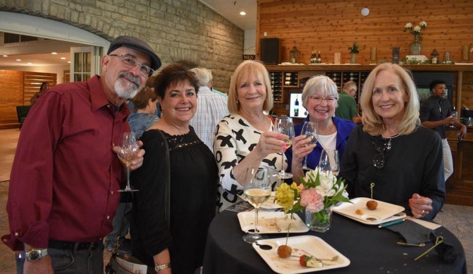 Guests enjoy being among the first group of people to taste the first wines produced commercially on Catawba Island in over four decades.
