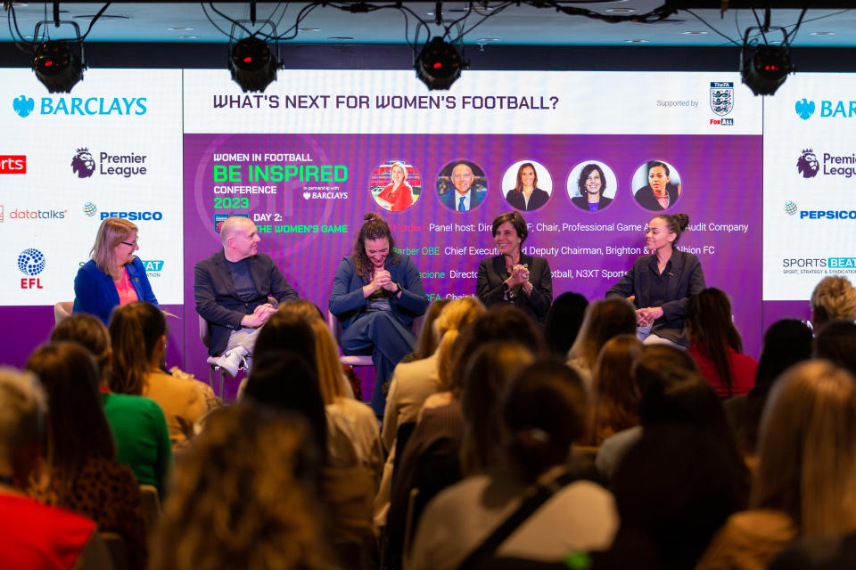 Scott was recently back under the famous arch as a keynote speaker for the Women In Football Be Inspired Conference, in partnership with Barclays 