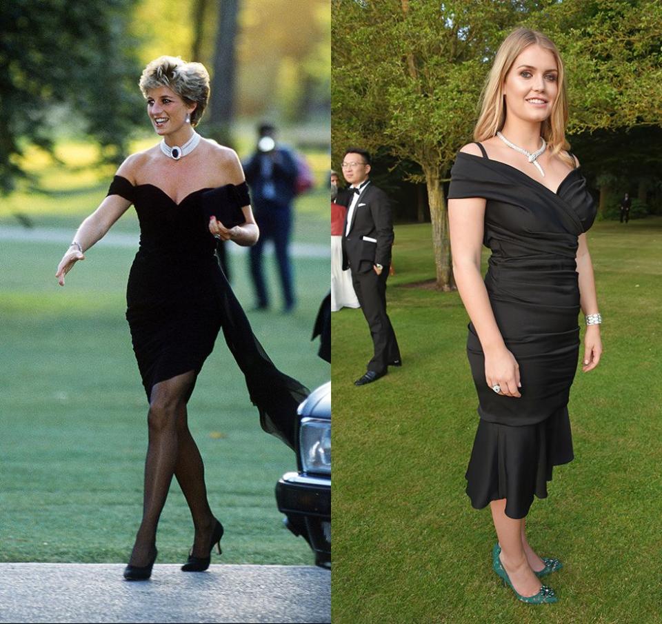 Princess Diana and Kitty Spencer