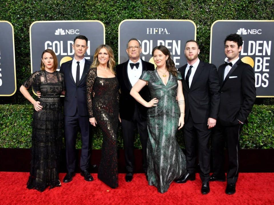 tom hanks rita wilson family