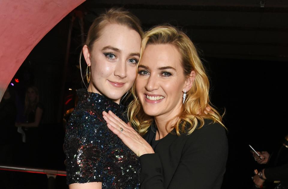 Kate Winslet and Saoirse Ronan play lovers in new movie &#39;Ammonite&#39;. (Getty Images)