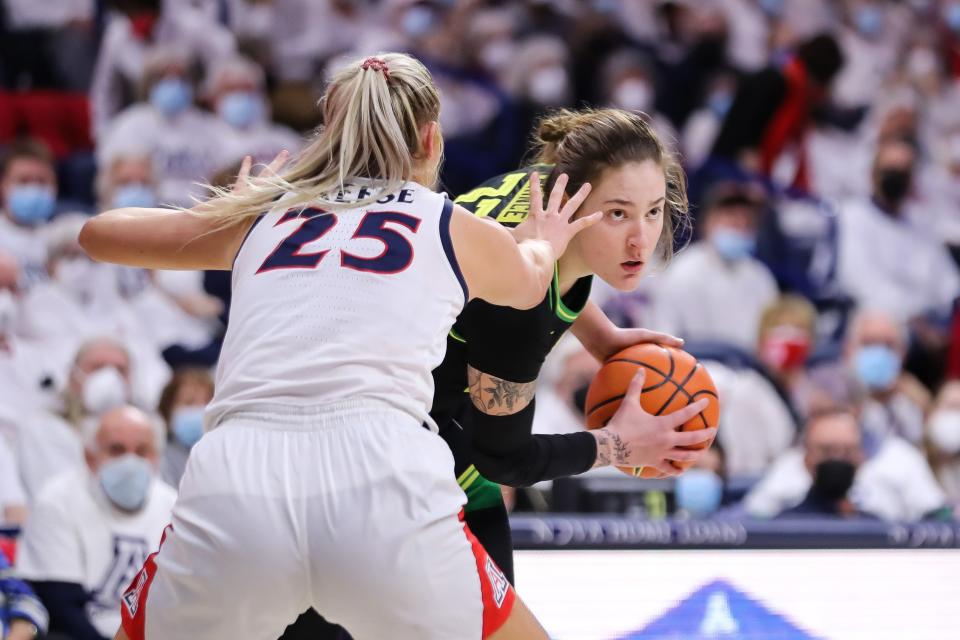 Oregon forward Sedona Prince, an outspoken advocate of gender equity within sports, told USA TODAY Sports, "I heard another player said recently that until I posted that video, they didn’t realize how powerful their voice was."
