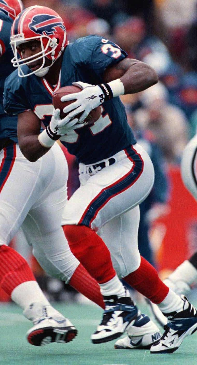 Thurman Thomas torched the Dolphins, as he often did, on opening day in 1991.