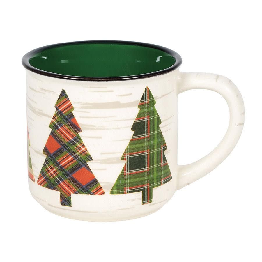 2) COUNTRY LIVING TREE CAMPER MUG