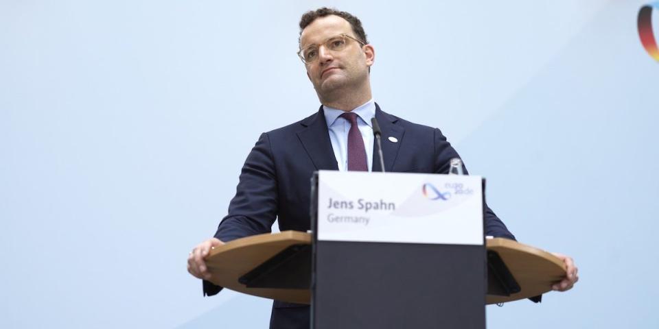 German Health Minister Jens Spahn