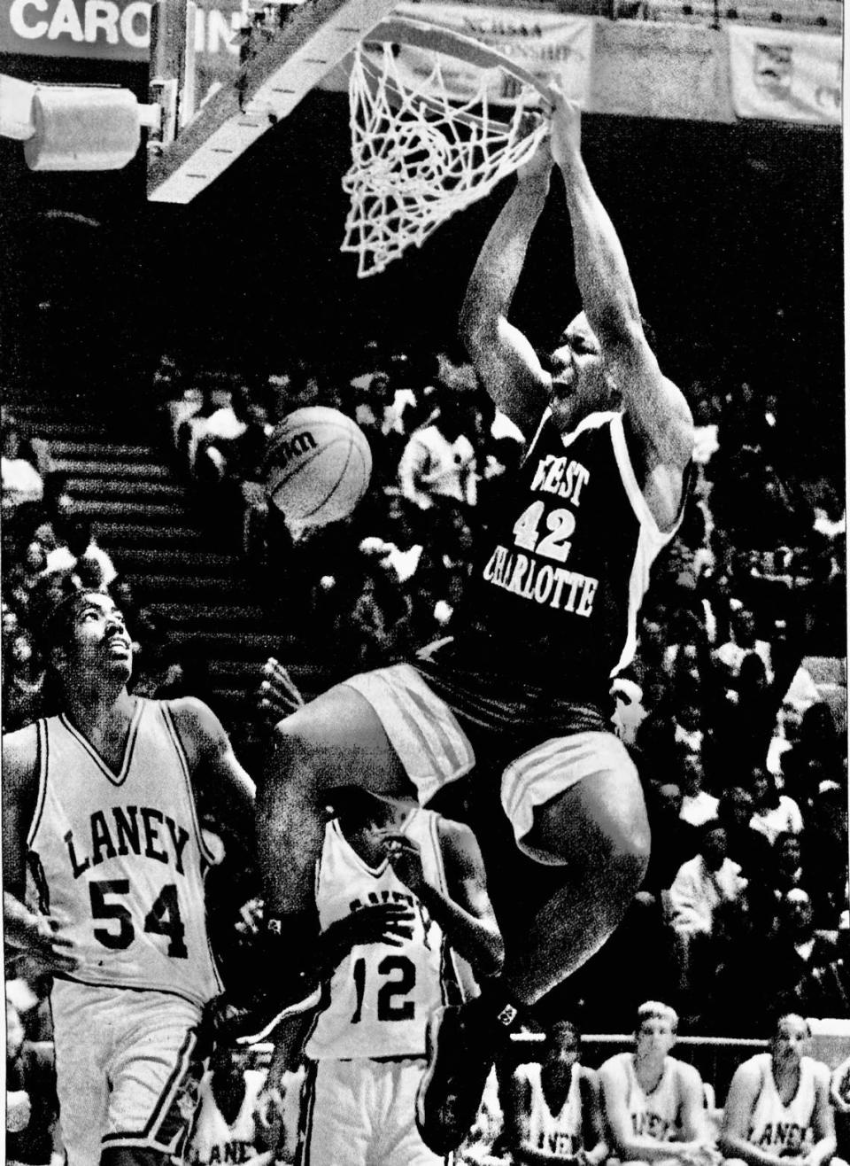 In the 1999 state final, West Charlotte Jason Parker scored 38 points and was named championship MVP.