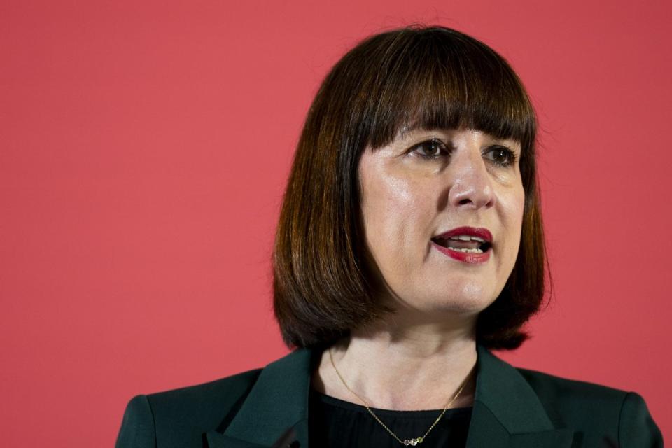 Shadow chancellor Rachel Reeves  (Jordan Pettitt/PA) (PA Wire)