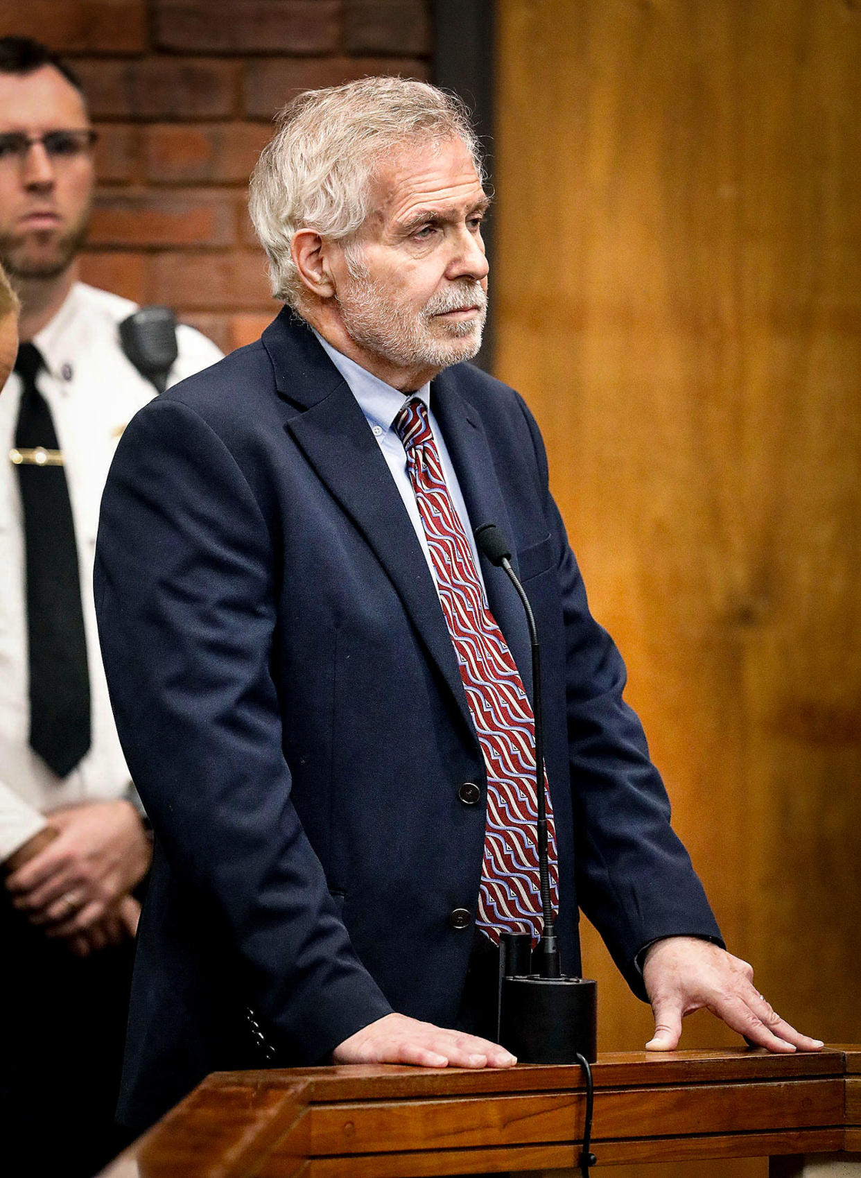 Norwell pediatrician Dr. Richard Kauff is arraigned in Hingham District Court  (Greg Derr / The Patriot Ledger via USA Today Network)