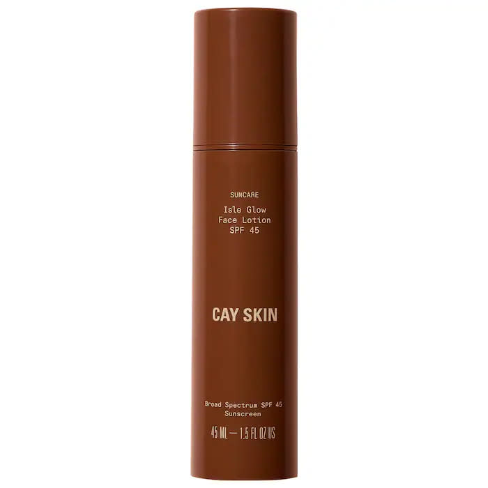 CAY SKIN Isle Glow Face Lotion SPF 45. Image via Sephora.