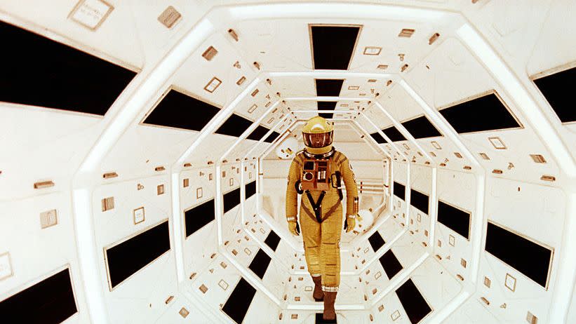on the set of 2001 a space odyssey