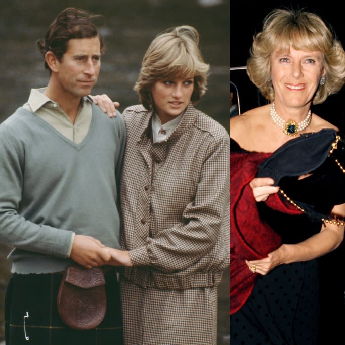 Prince Charles, Princess Diana, & Camilla Parker-Bowles