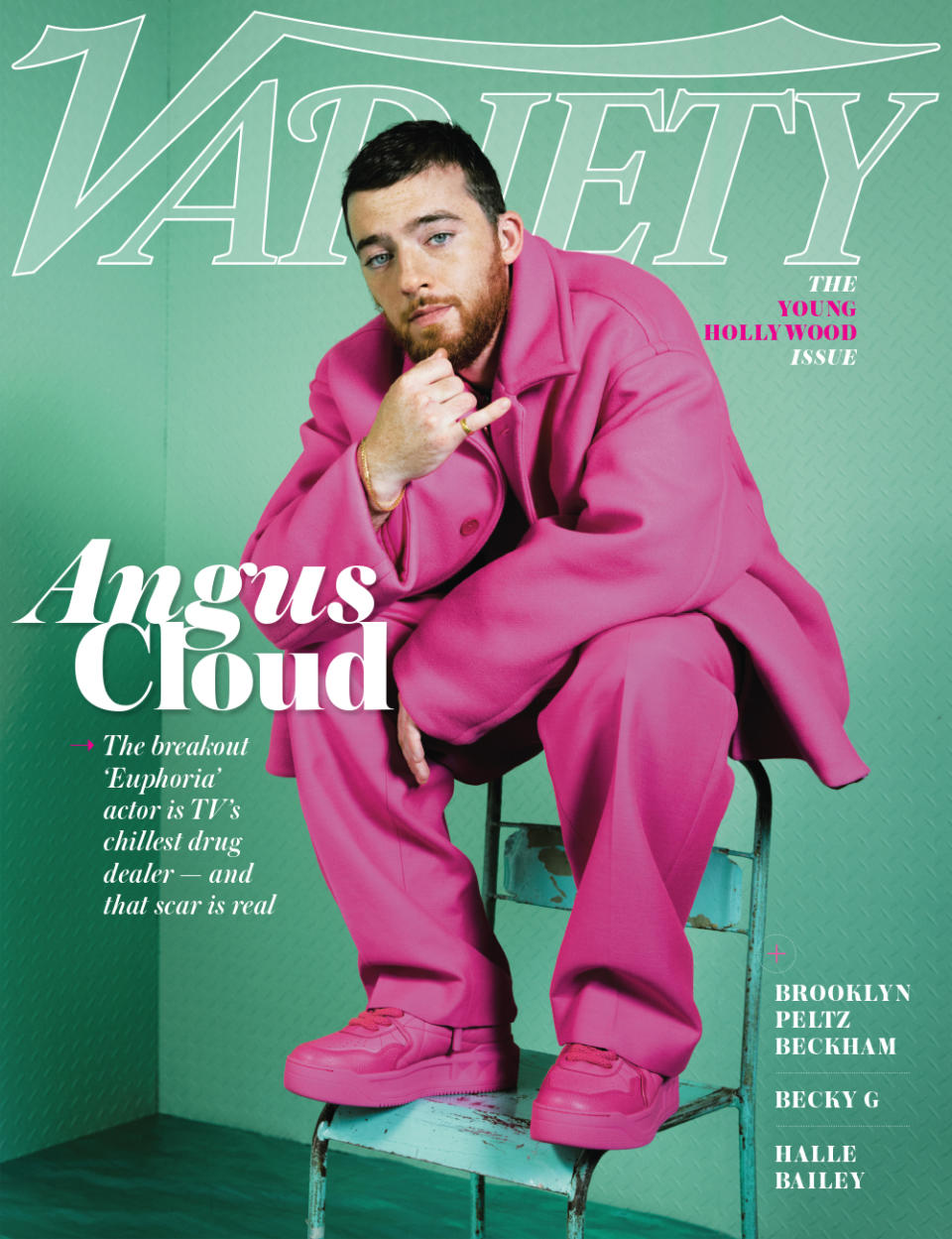 Angus Cloud Power of Young Hollywood Variety Cover