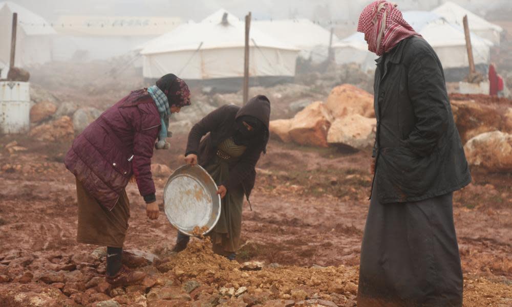 <span>Photograph: Yahya Nemah/EPA</span>