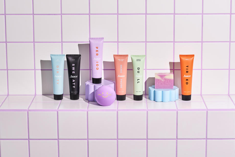 The entrepreneur launched her own beauty brand, Faace, in 2020.