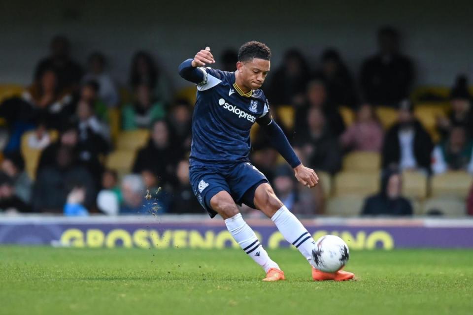 Frustrated -Southend United skipper Nathan Ralph i(Image: FOCUS IMAGES)/i