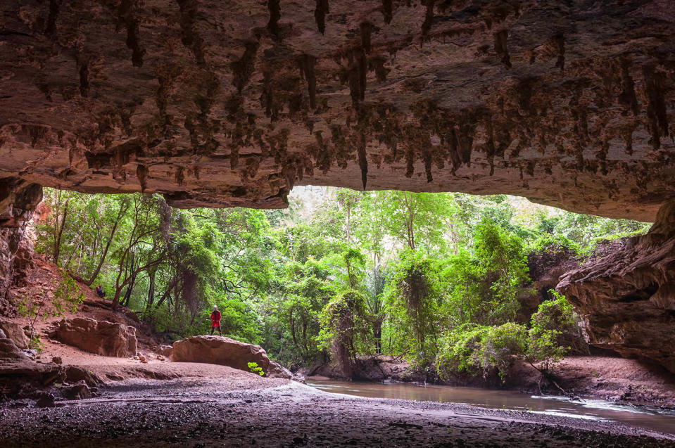 Anglica cave entrance