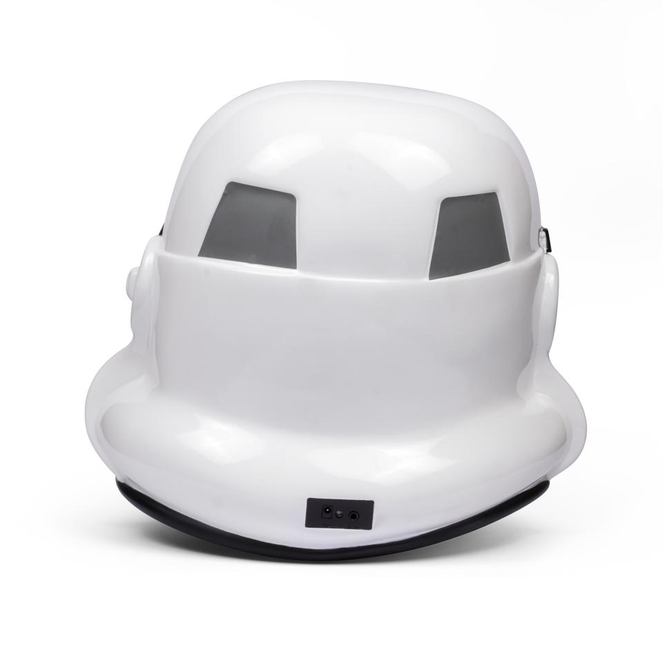 The rear view of the The Thumbs Up Original Stormtrooper Speaker. (Thumbs Up)