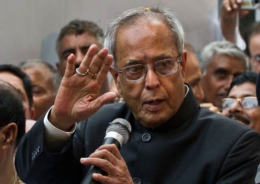 Former finance minister Pranab Mukherjee was elected Indian president after votes from national and state lawmakers were counted in the race for the mainly ceremonial post