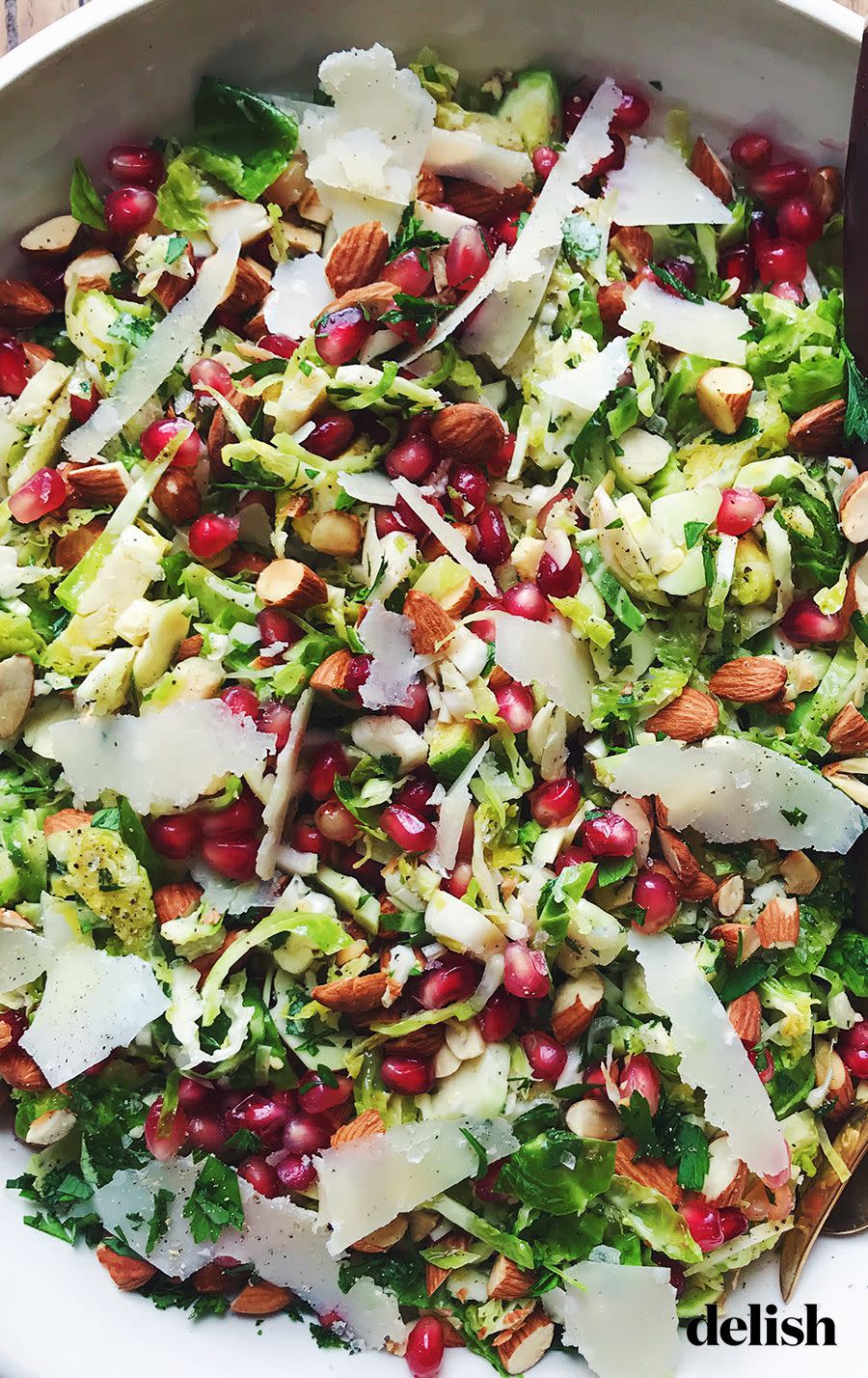 Shaved Brussels Sprouts Salad