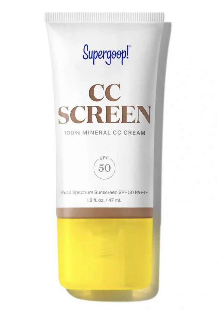 Crema CC Screen Supergoop 100 % mineral con FPS 50 (Créditos: Amazon)