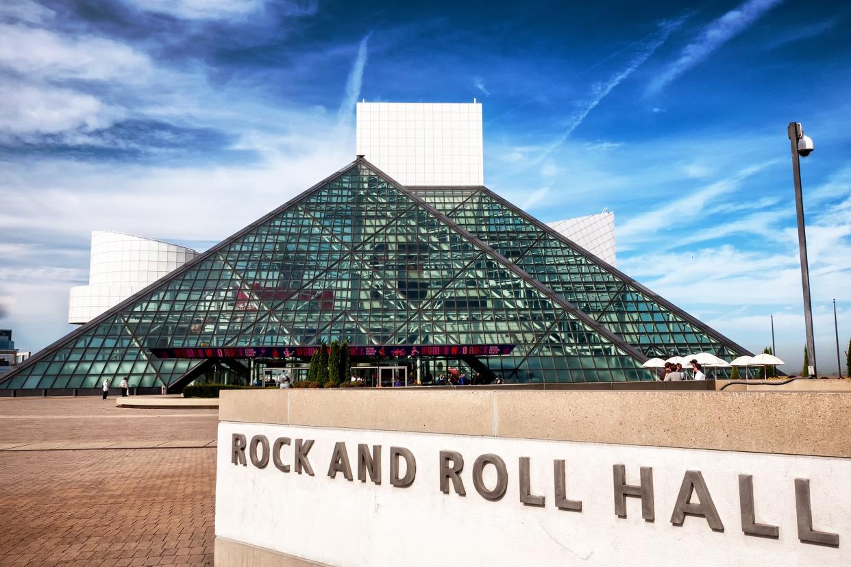 Rock and Roll Hall of Fame in Cleveland, OH