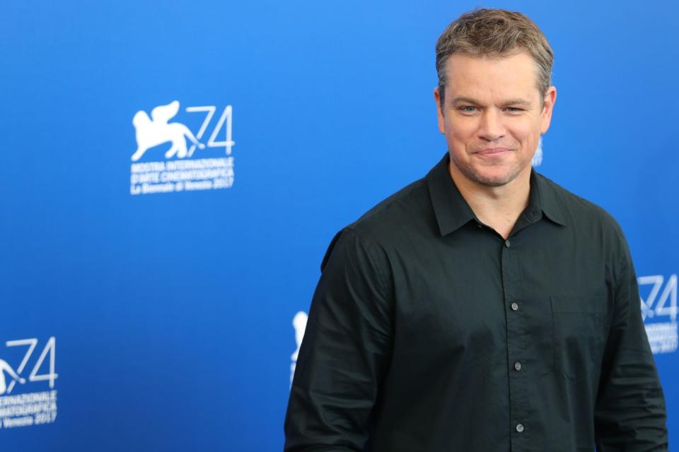 Seinen Durchbruch feierte Matt Damon mit dem Drehbuch zu "Good Will Hunting", in dem er auch die Hauptrolle spielte: ein hochbegabtes, aber unerkanntes Mathe-Genie. Letzteres war vielleicht aus dem eigenen Leben gegriffen: Damon besitzt einen IQ von 160. (Bild: Vittorio Zunino Celotti / Getty Images)