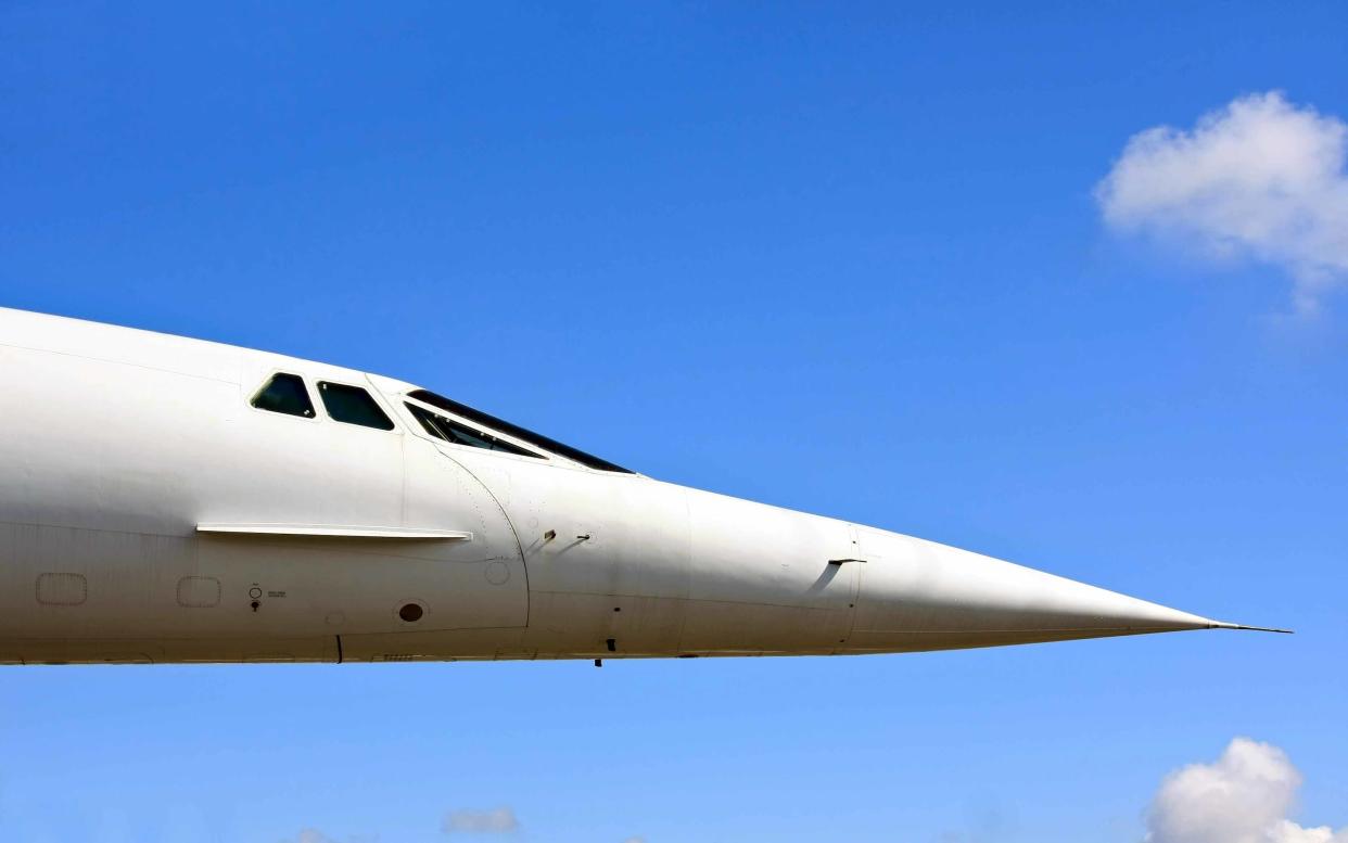 The unmistakable nose cone of the Concorde - Khuong Hoang