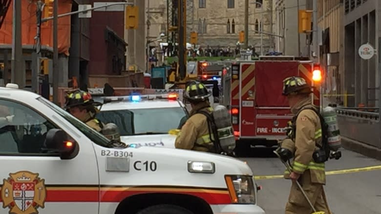 Ottawa's downtown gas leak in pictures