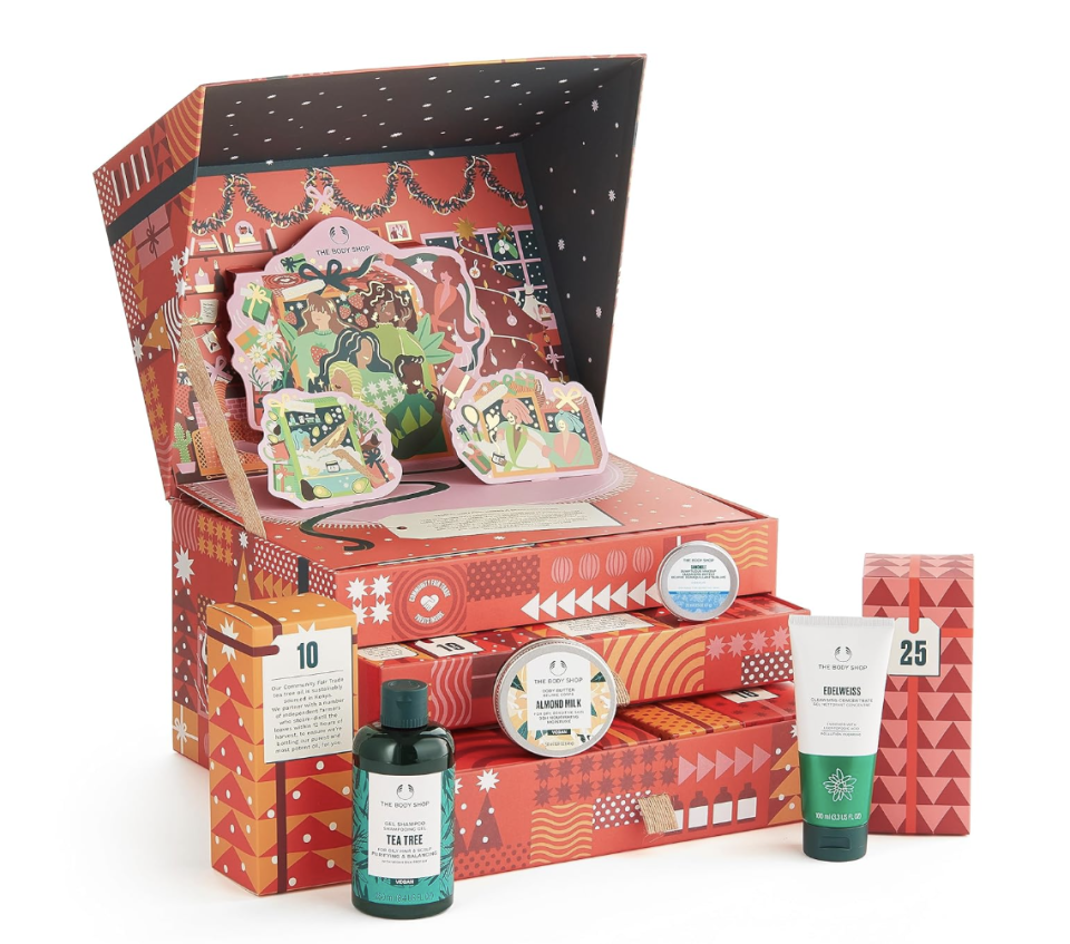 聖誕倒數月曆2023｜54折入手The Body Shop Advent Calendar！只需$896就有25件小禮物