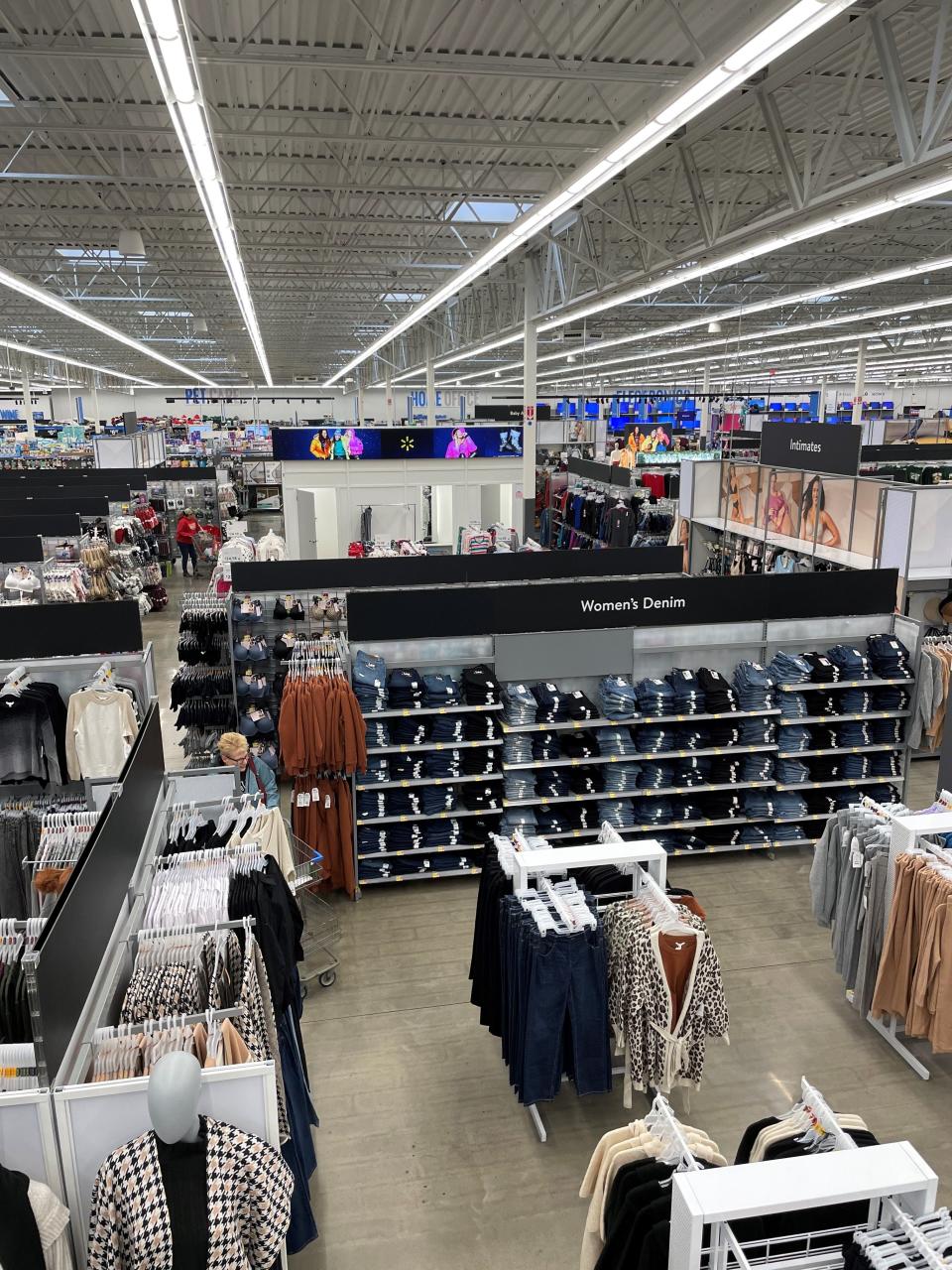 The newly remodeled women's clothing section is shown at the Oshkosh Walmart, 351 S. Washburn St.